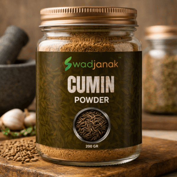 Swadjanak Cumin Powder – Rich Aroma, Earthy Flavour & Authentic Taste